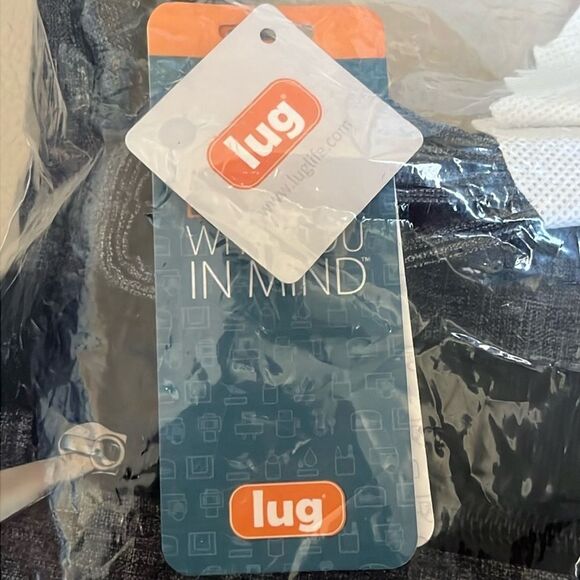 New With Tags Lug Skipper Heather Gray Crossbody Shoulder Bag - Picture 4 of 6